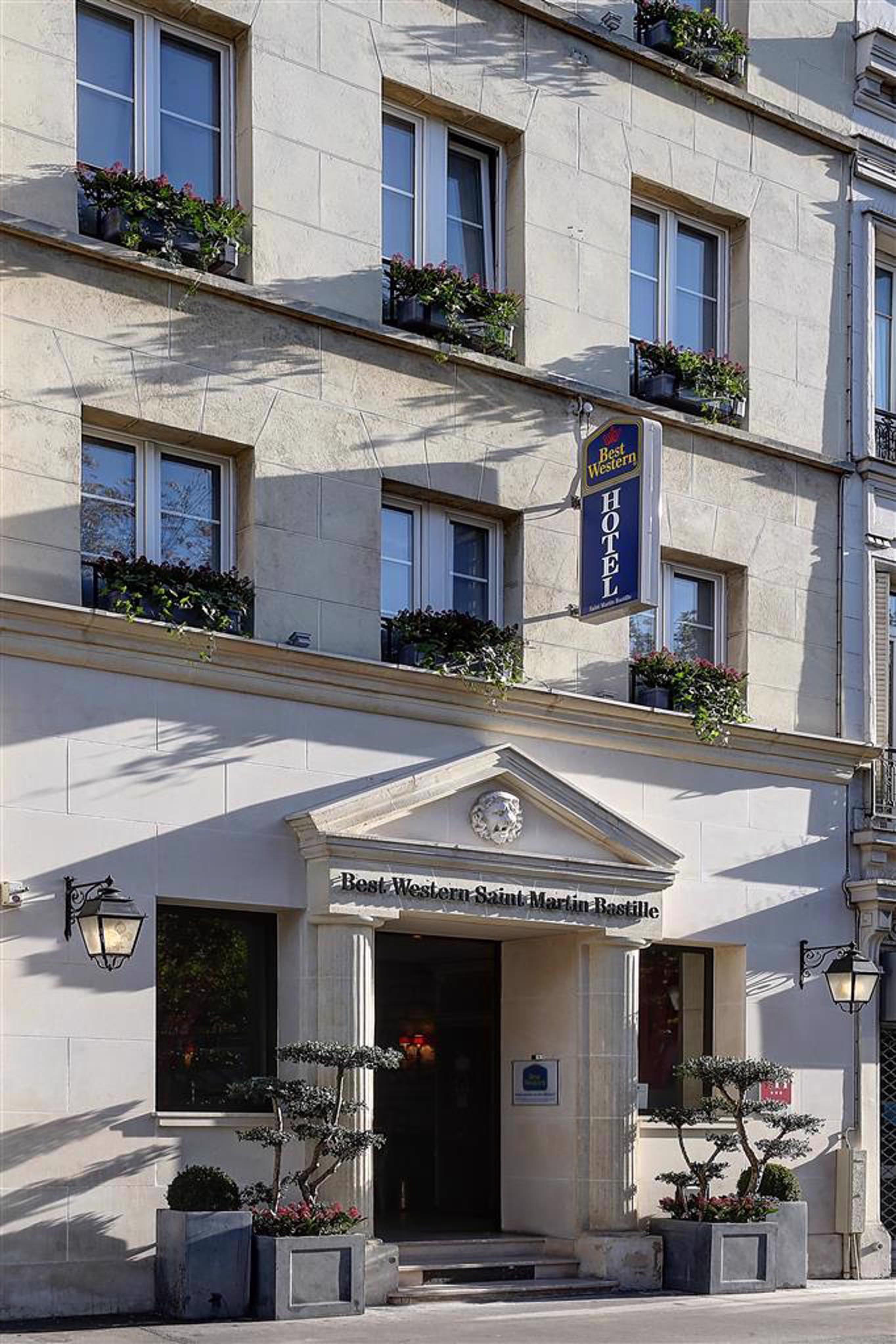 Hotel Saint Martin Bastille Paris Exteriör bild